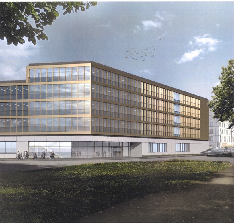 Planning view of the new EAS institute building